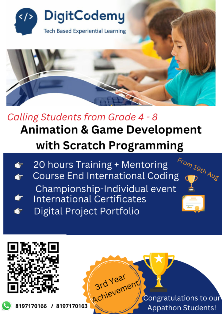Animation & Game Development with Scratch Programming - DigitCodemy